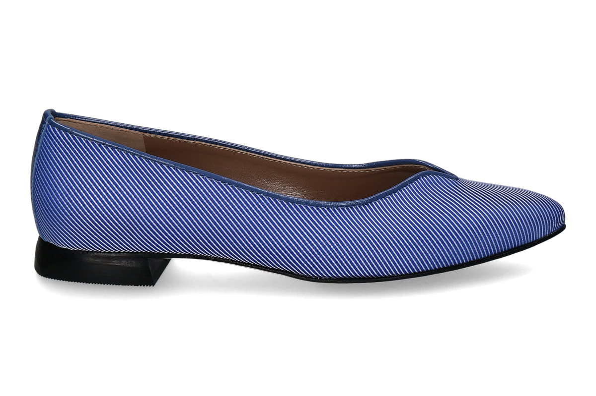 Brunate Ballerina ELLI STRIPES- jeansblue