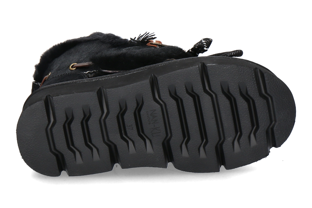 Nan-Ku Couture Bootie gefüttert GFH03- schwarz_232000206_4