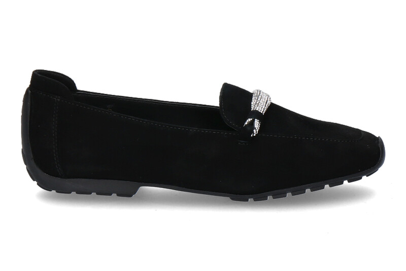 Mania slipper CAMOSCIO NERO