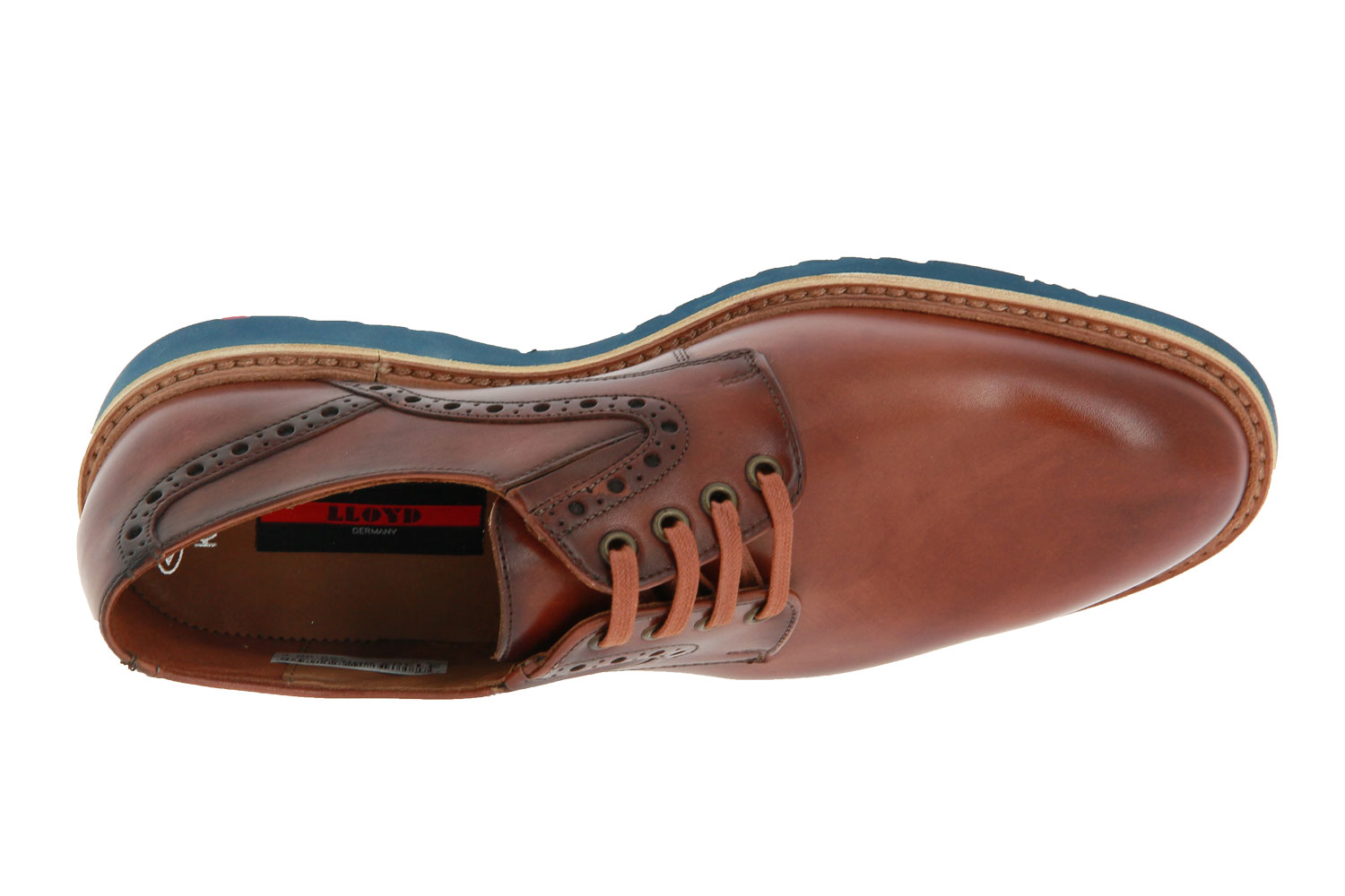 Llyod lace-up KANDY SPLENDER CALF COGNAC