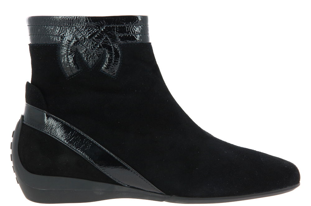 Mania ankle boots CAMOSCIO NERO