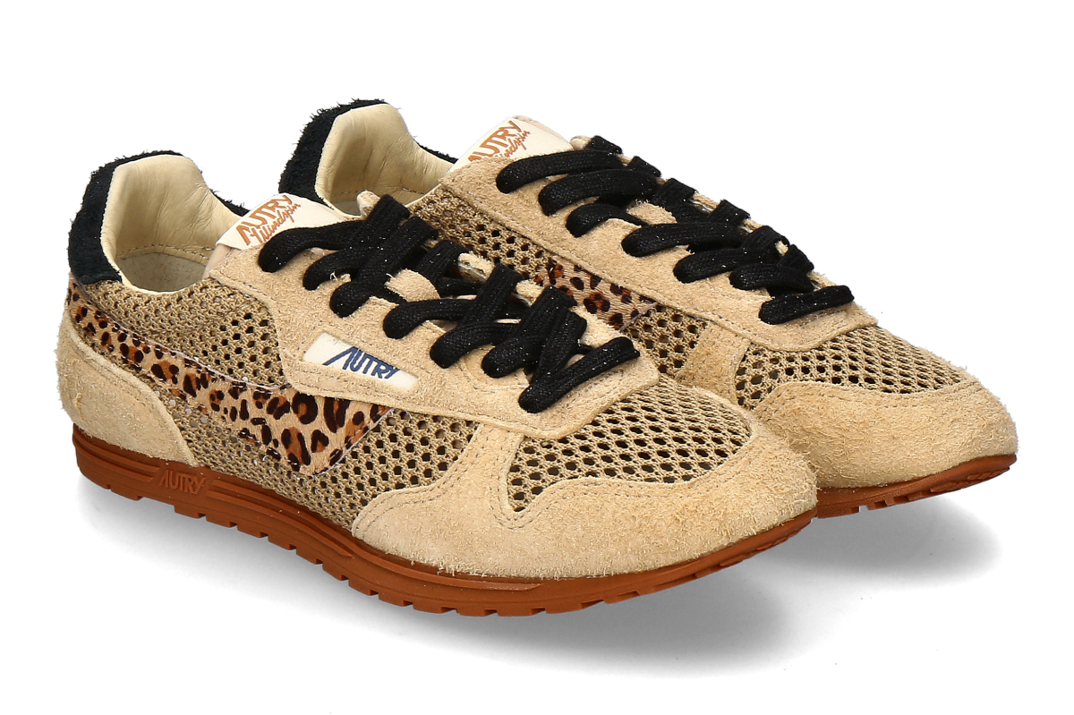 Autry women's- sneaker WINDSPIN LOW KP01- trench/ leo