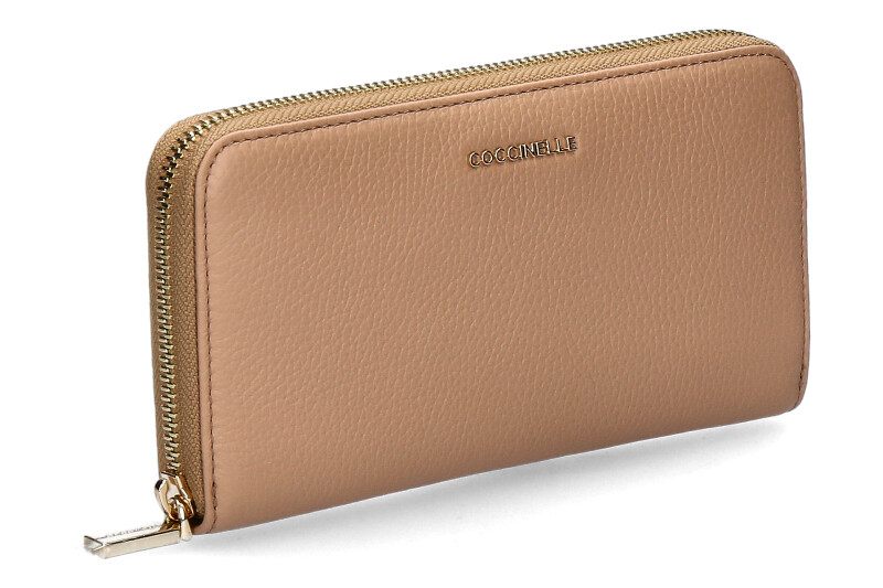 Coccinelle wallet METALLIC SOFT TOASTED