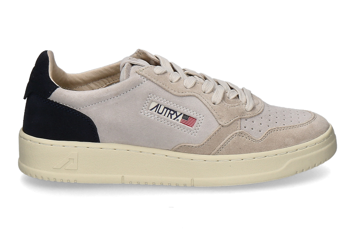 Autry men's- sneaker MEDALIST LOW TS29- sand/ blue