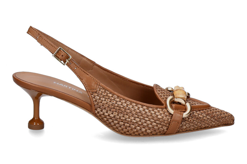 Martina T sling pumps L9008 NAPPA- cuoio/mittelbraun