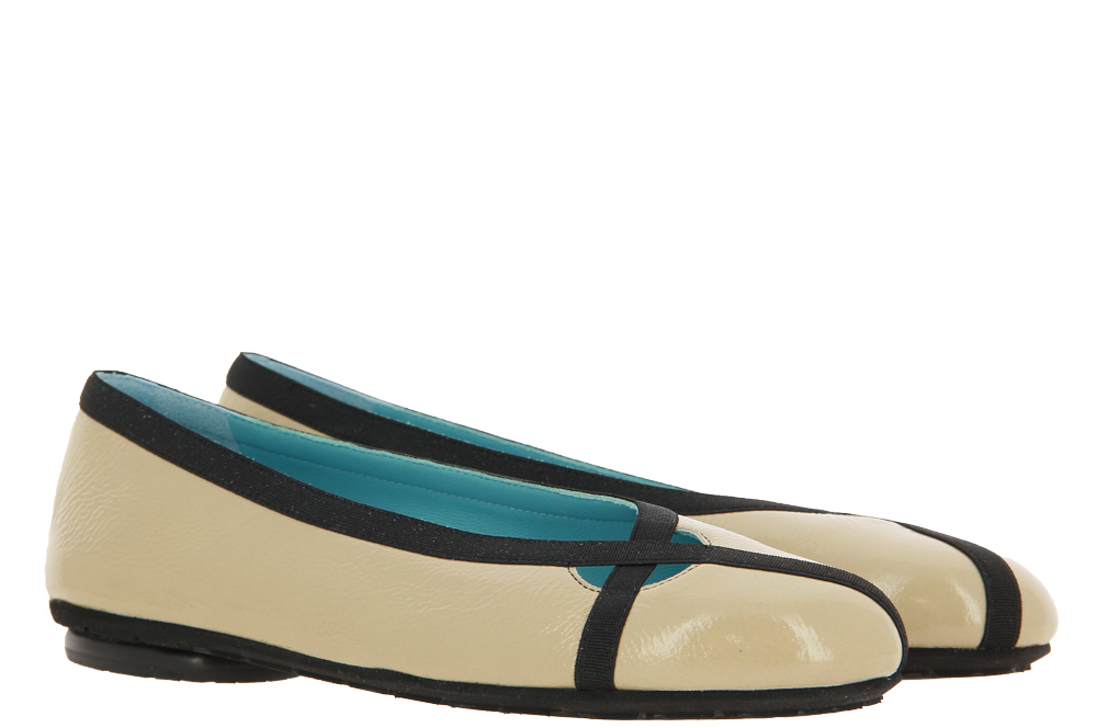 Thierry Rabotin ballerina patent leather AMALFI BEIGE
