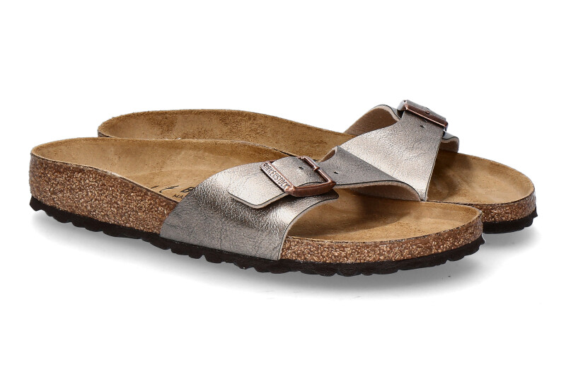 Birkenstock mules MADRID SCHMAL- graceful taupe