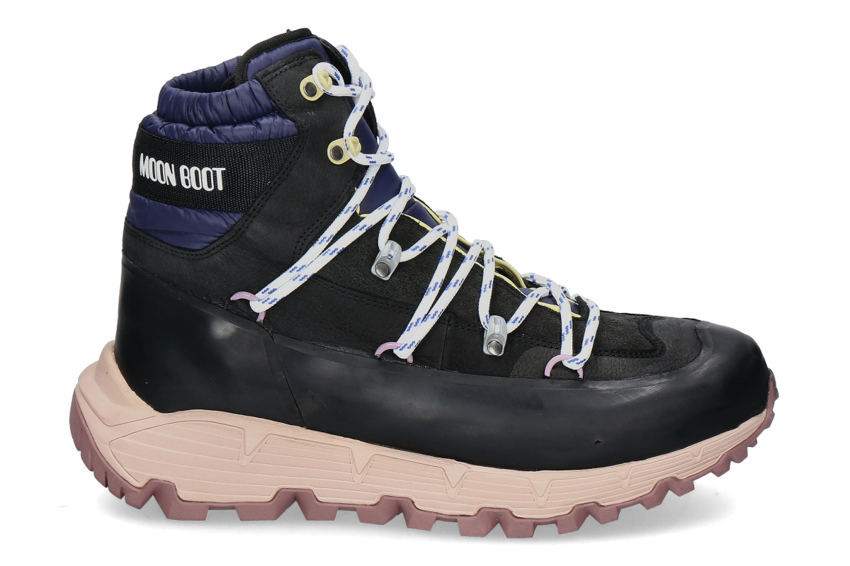 Moon Boot Men's Lace-Up Boots TECH HIKER - blue/dark blue