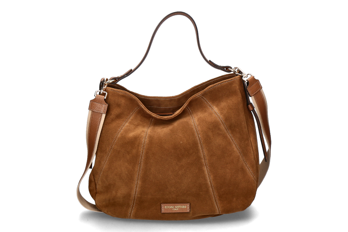 Gianni Notaro bucket bag- cuoio/ cognac brown