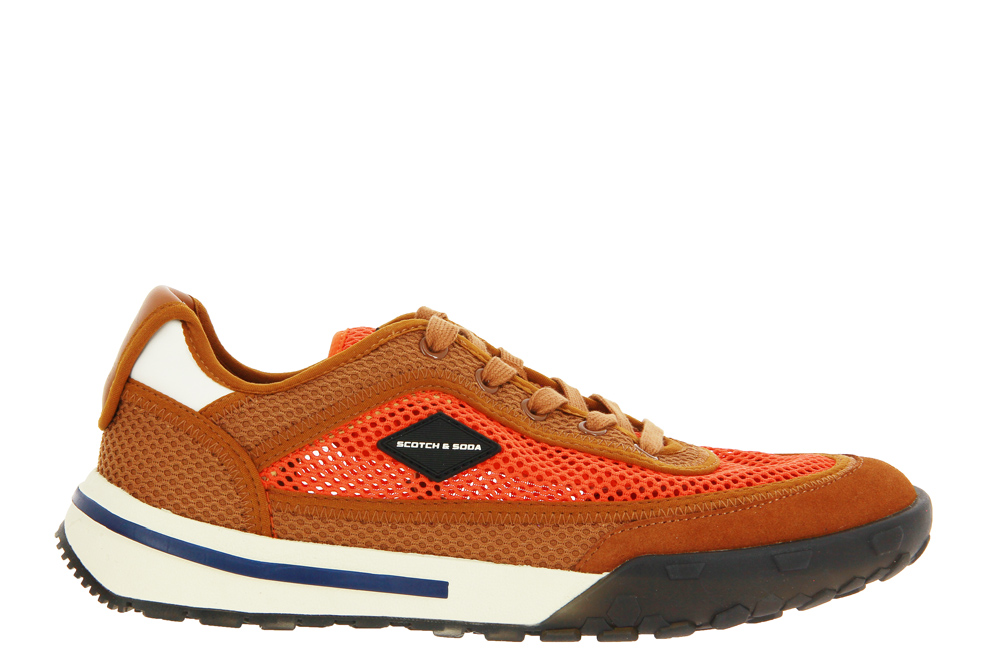 Scotch & Soda sneaker KAGANN NYLON MESH ORANGE MULTI