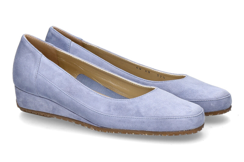 Bagnoli slipper CAMOSCIO cerulean/blau