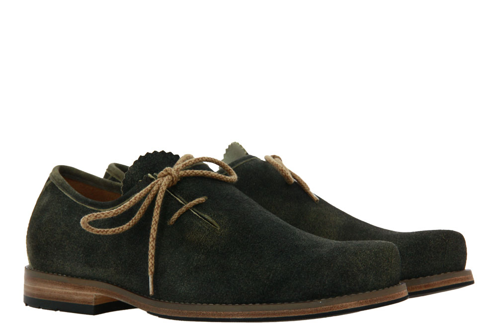Dirndl + bua traditional shoes ANTIKBOCK ANTHRAZIT