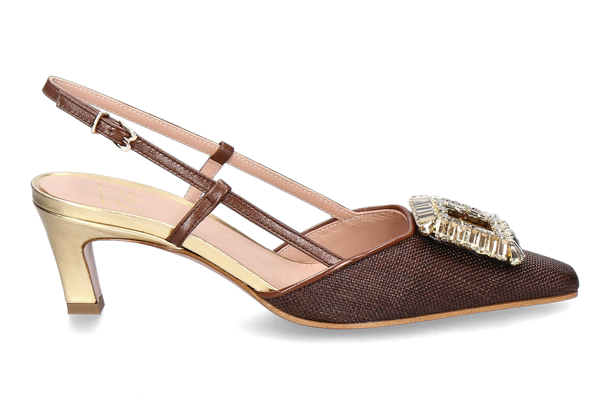 Roberto Festa Slingback Pumps JULIEN FARRO- dark brown/ marrone