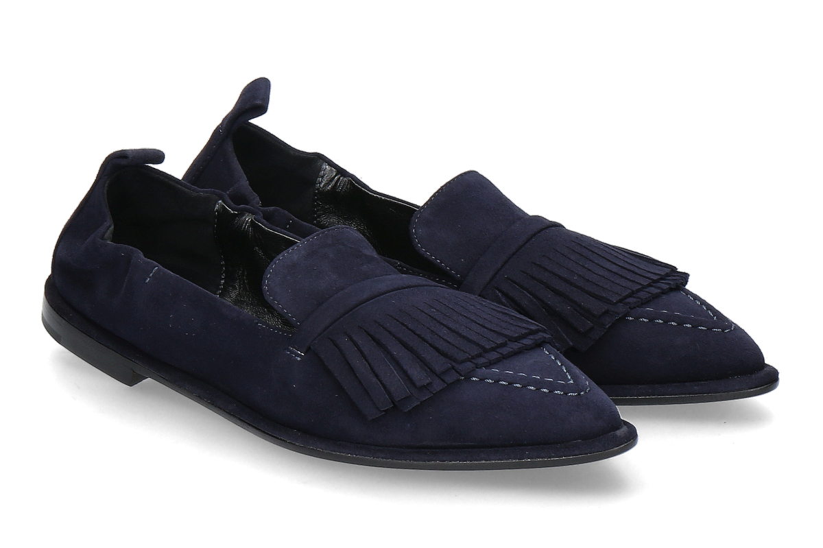Pomme d'Or slipper GRACE CAMOSCIO- espresso/ dark brown