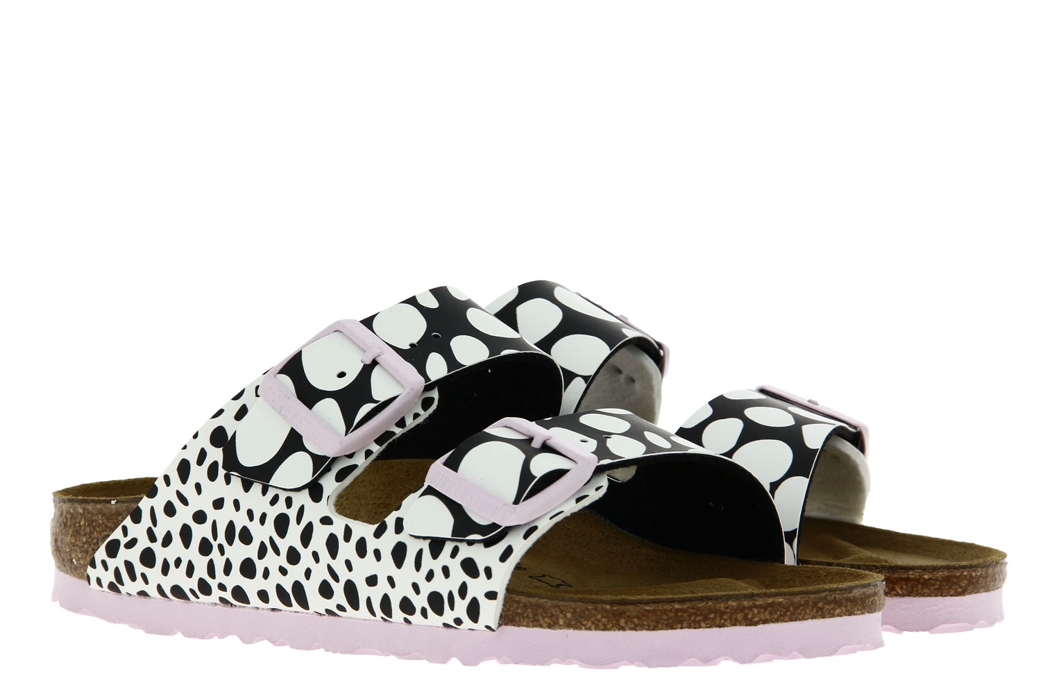 two tone dots birkenstock