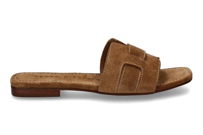 Pedro Miralles mules BABY SILK CUOIO