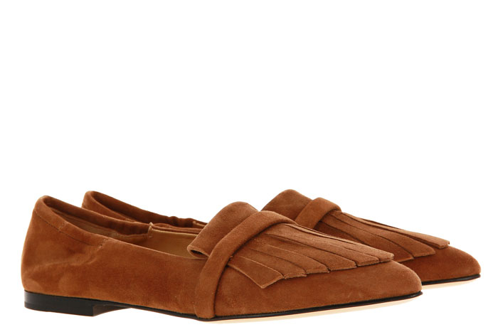 Pomme D'Or slipper CAMOSCIO TOFFEE