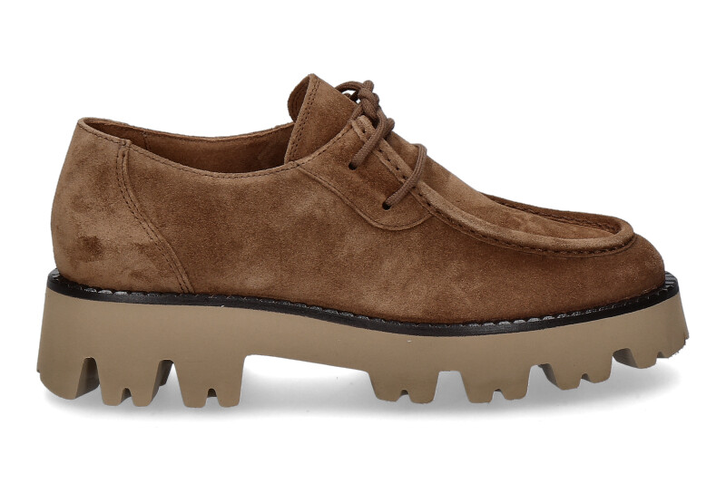 Paul Green lace-up SOFT SUEDE TOFFEE