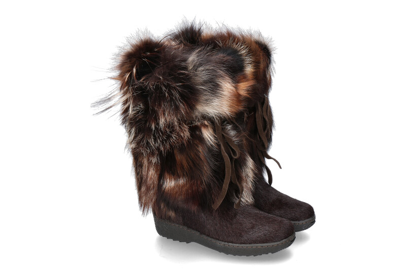 Oscar Sport fur boots VOLPE T.MORO MATILDE