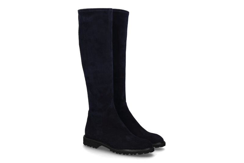 Brunate stretch boots CAMOSCIO STRETCH BLUE