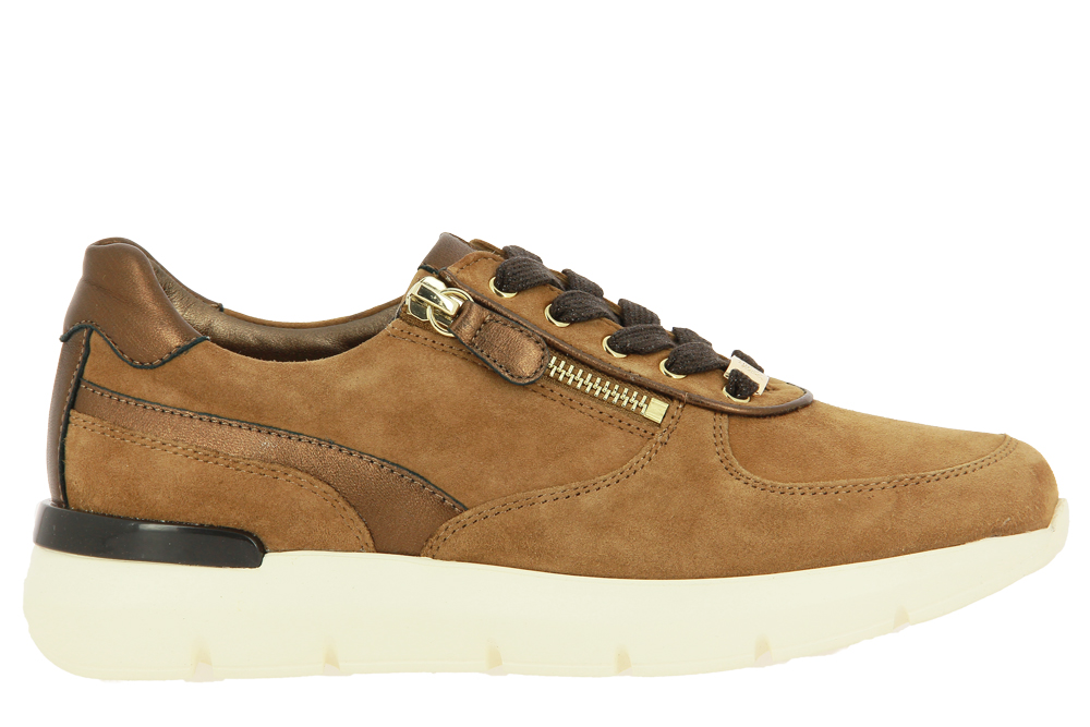 Hassia sneaker BORDEAUX H-WEITE SAMTZIEGE HAZEL DARKBROWN