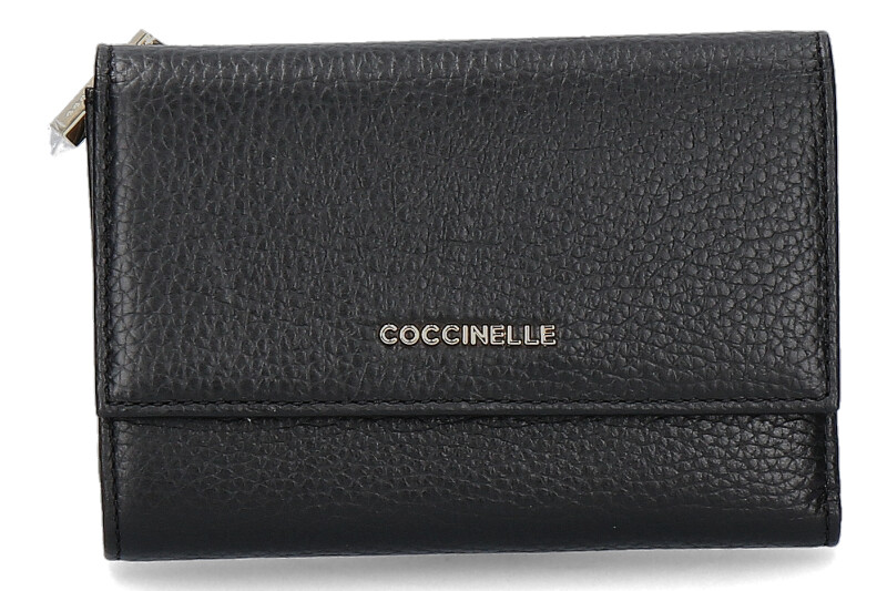 Coccinelle wallet METALLIC SOFT NOIR