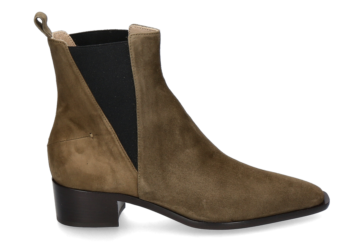 Pomme d'Or chelsea boot LIA REVERSE- military/ dark green