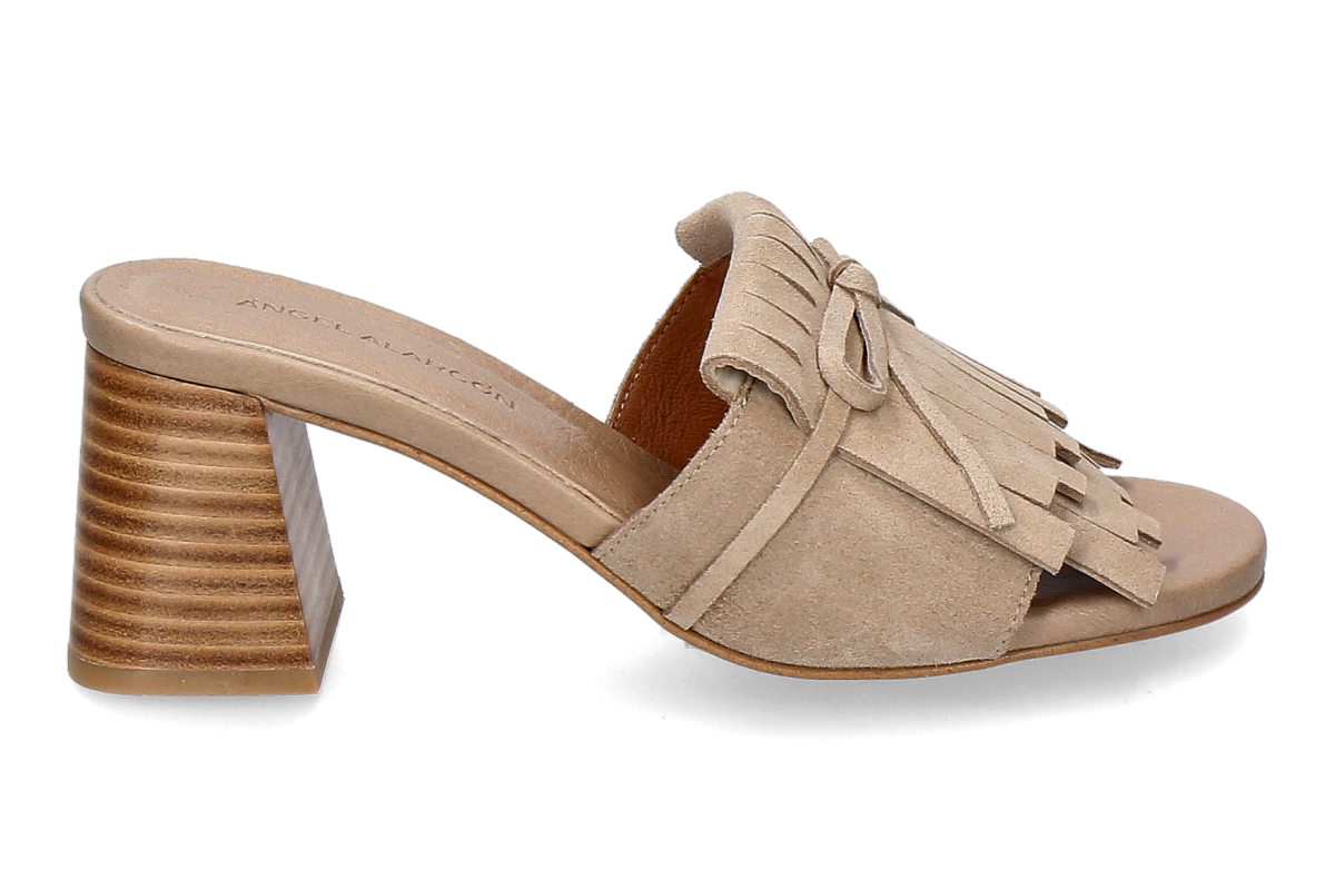 Angel Alarcon mules LORETTA- beige/ taupe
