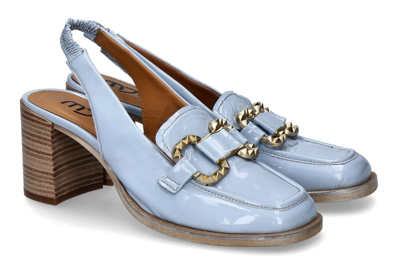 Mjus sling pumps Leder cielo/blau