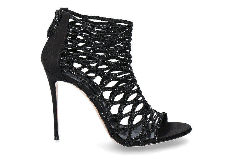 Casadei high heels PELLAME RASO NERO