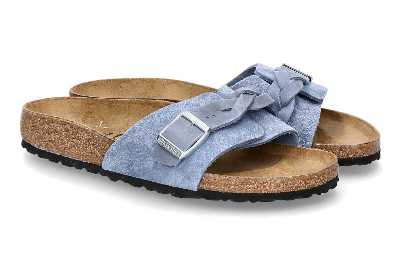 Birkenstock mules OITA SCHMAL BRAIDED- elemental blau