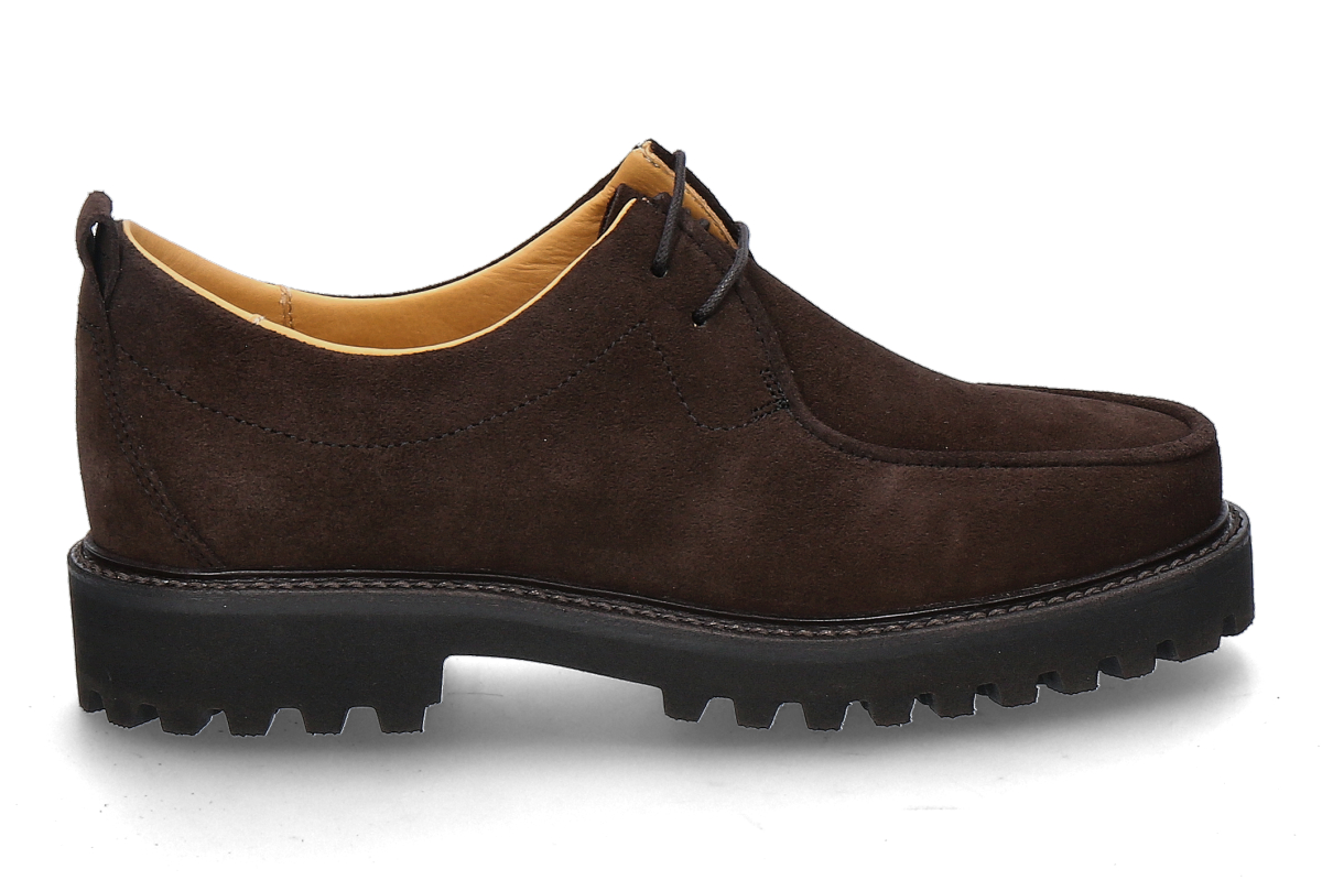  Ludwig Reiter lace-ups for women TIROLERIN VELOURS- dunkelbraun 