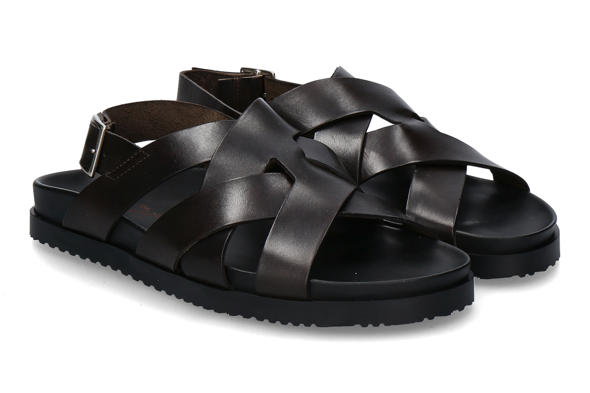 The Sandals Factory by Emozioni sandal M8036- dark brown