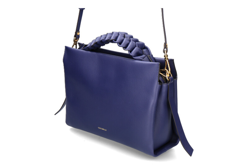 Coccinelle bag BOHEME GRANA DOUBLE GRAINED LEATHER- royal blue/blau Coccinelle bag BOHEME GRANA DOUBLE GRAINED LEATHER- royal blue/blau