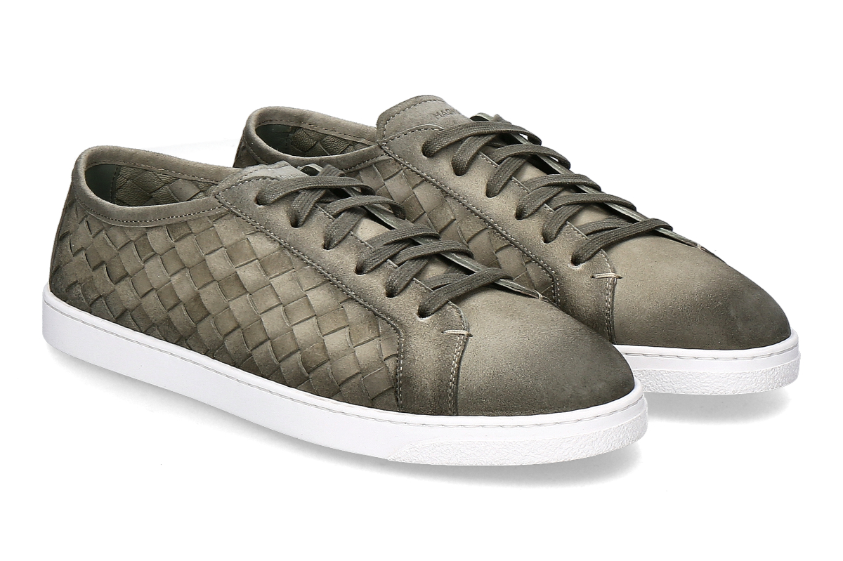 Magnanni men's- sneaker WOVEN- dried sage/ green