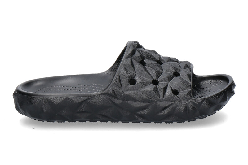 Crocs mules CLASSIC GEOMETRIC SLIDE V2- schwarz