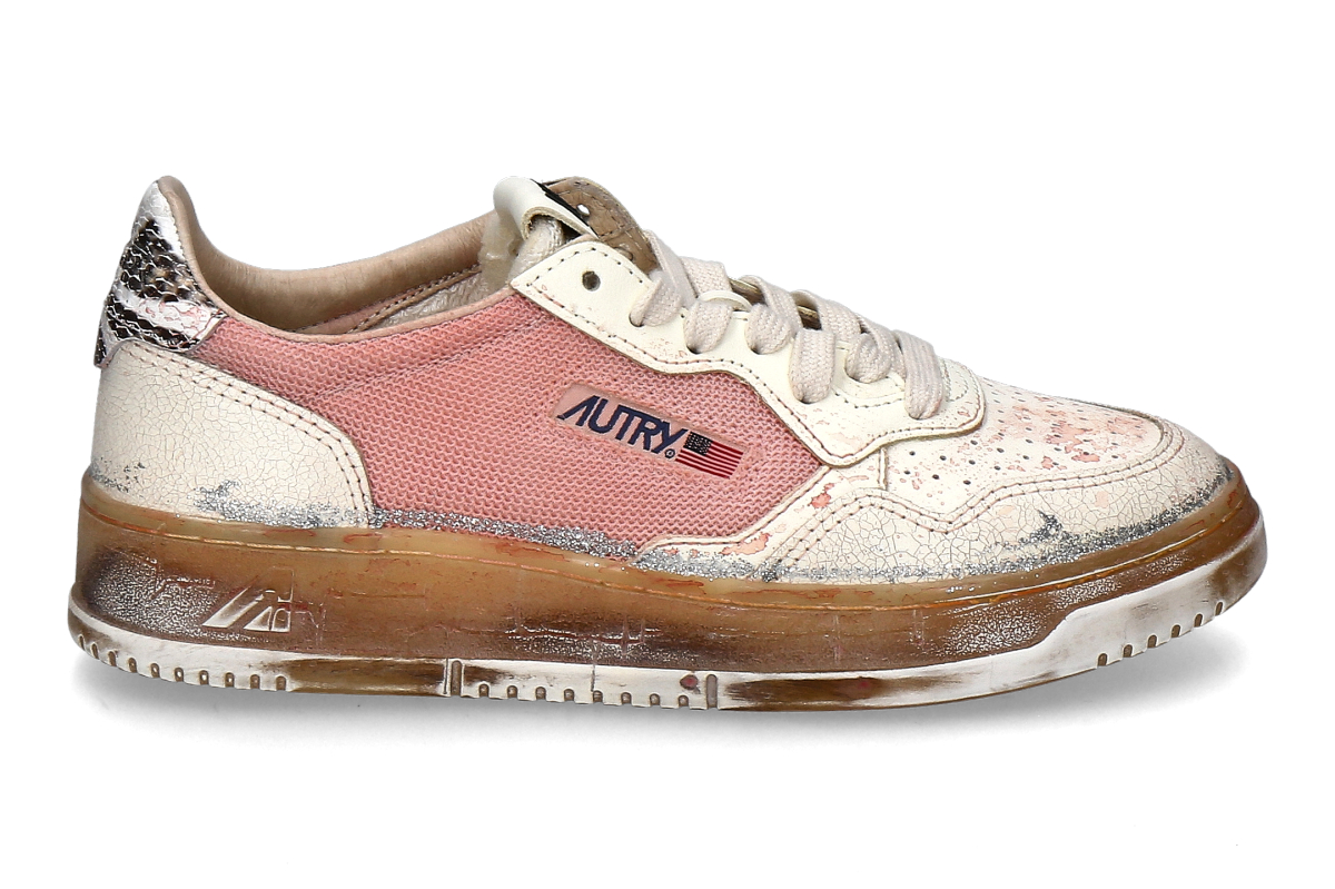 Autry women's- sneaker SUPER VINTAGE ME02- pink/ white