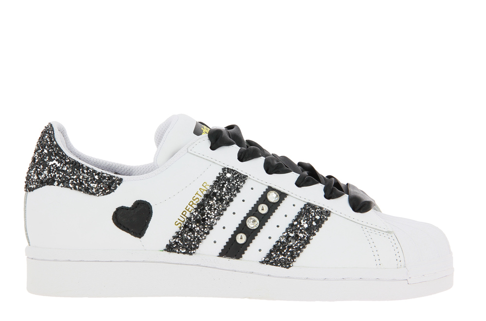 Adidas by BalloDaSola sneaker CUORE WHITE BLACK