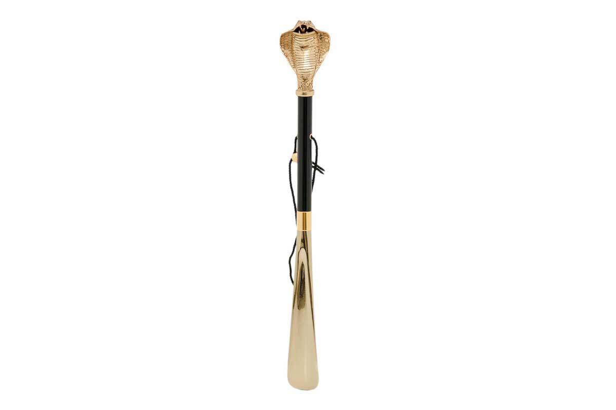 Pasotti shoe horn COBRA- black/ gold