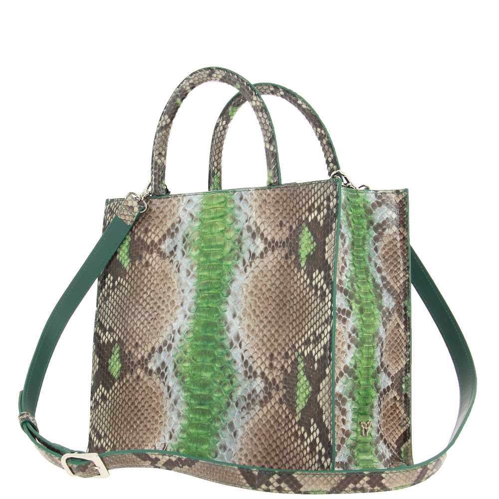 Ghibli shopper PITONE GREEN 761