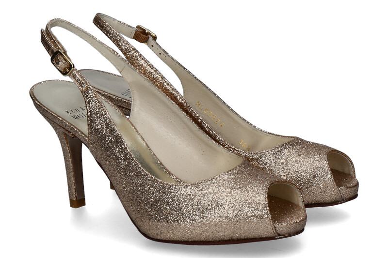 Stuart Weitzman sandal LITLEY SAND MINI GLITTER