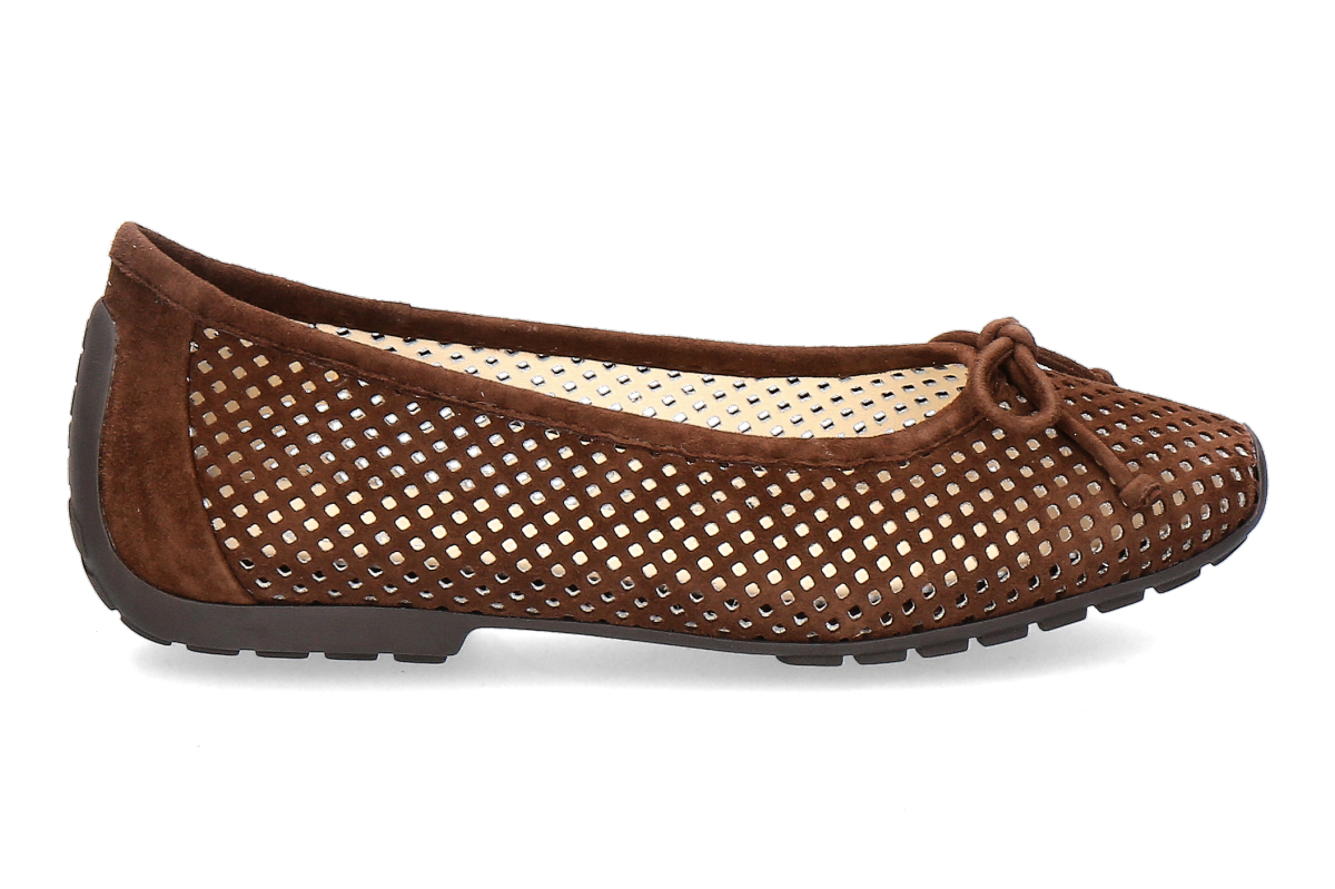 Mania Ballerina CAMOSCIO- marone/ dark brown