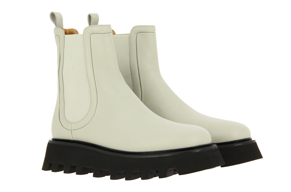 Pomme D'Or ankle boots SETA ICE WHITE