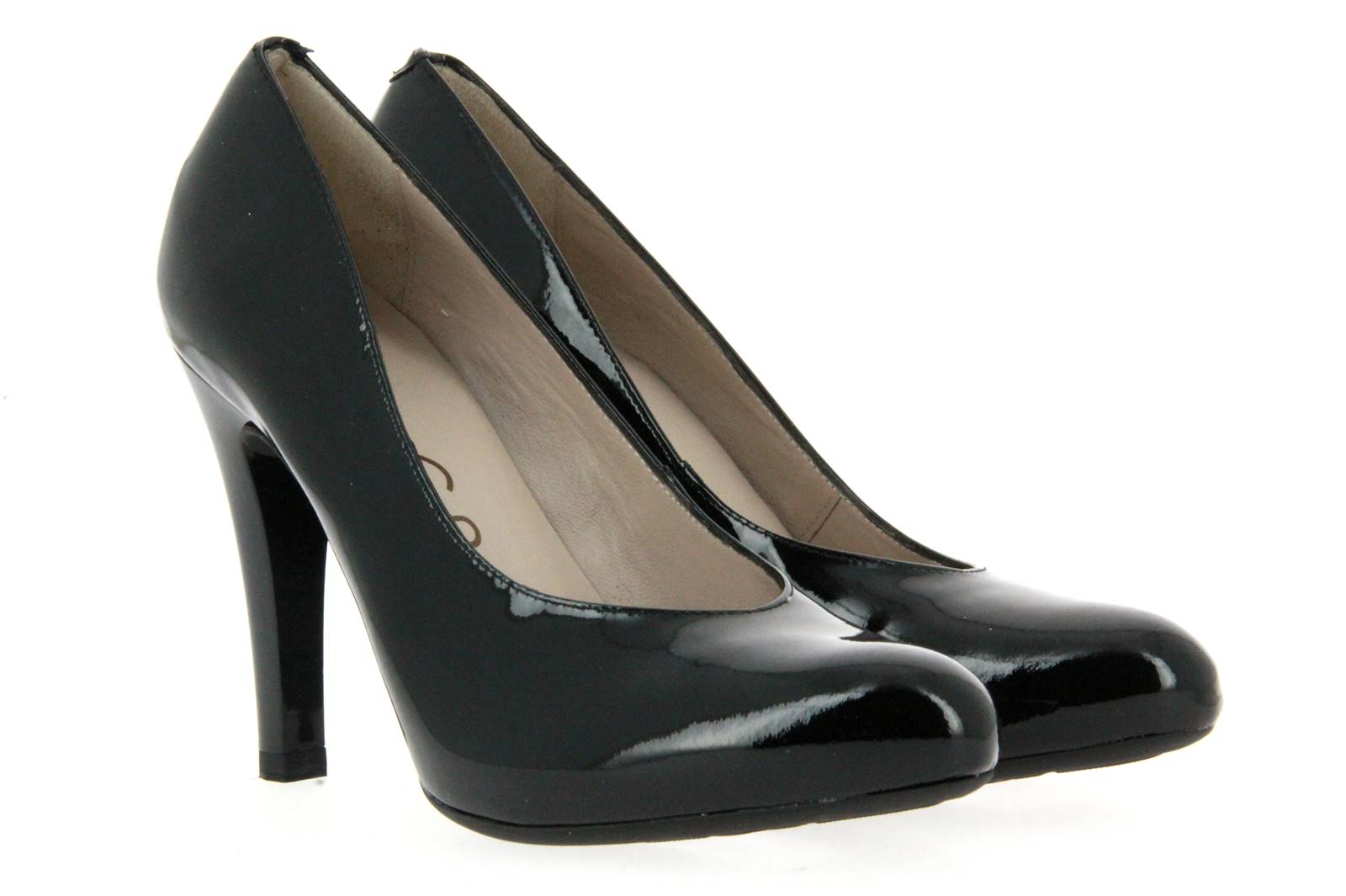 Unisa high heel PICHI BLACK PATENT