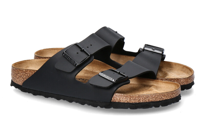 Birkenstock mules Arizona narrow black