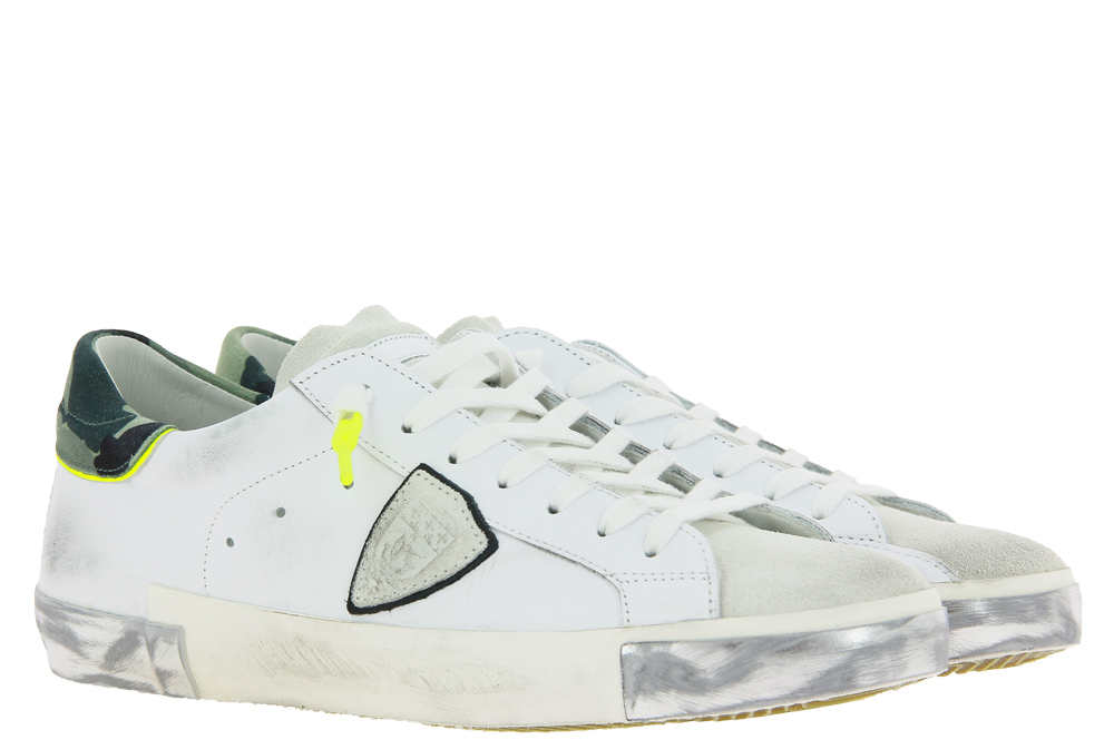Philippe Model sneaker MAN VEAU CAMOUFLAGE BLANC