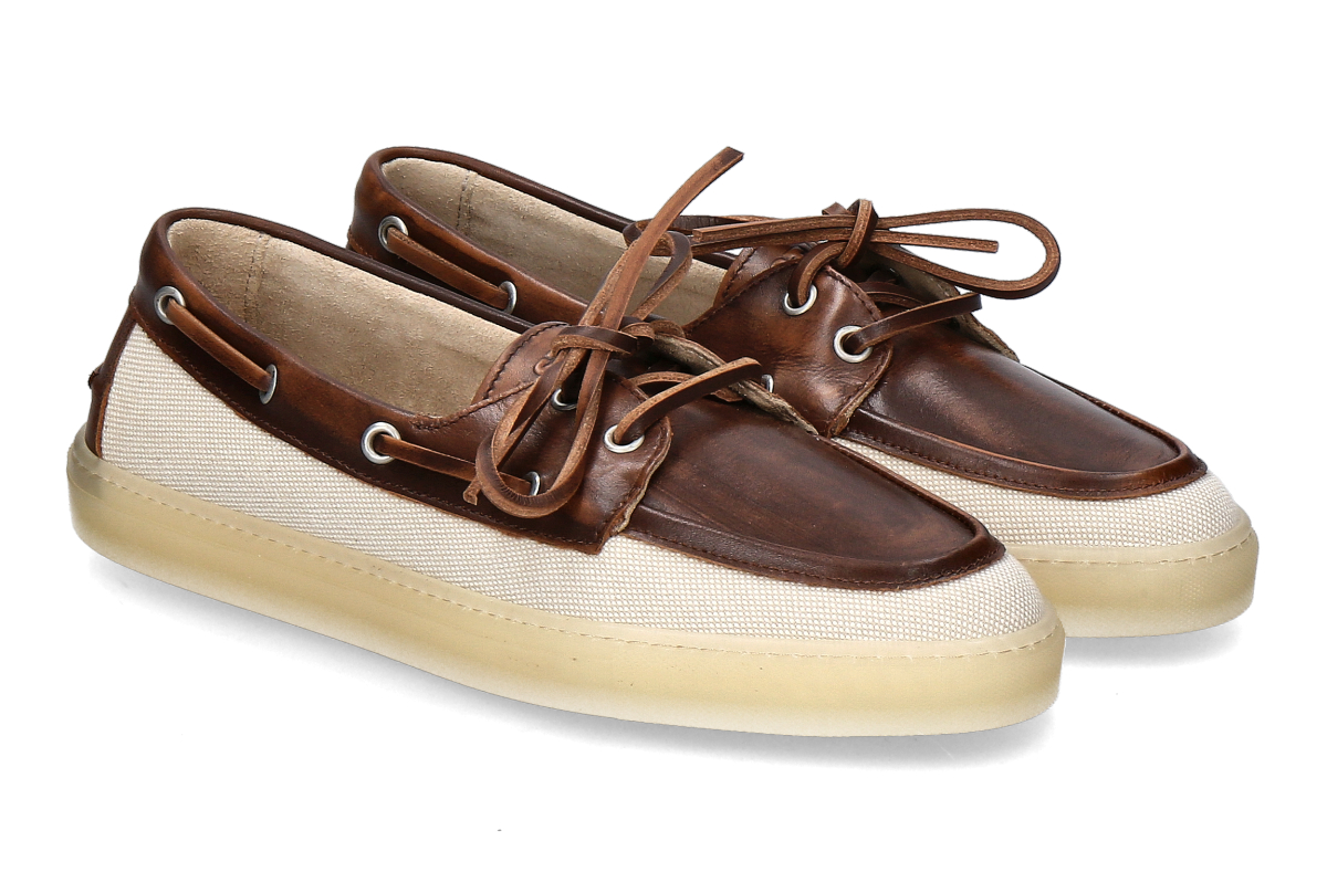 Copenhagen Women's- Moccassin CPH160 MIX- brown/ cream