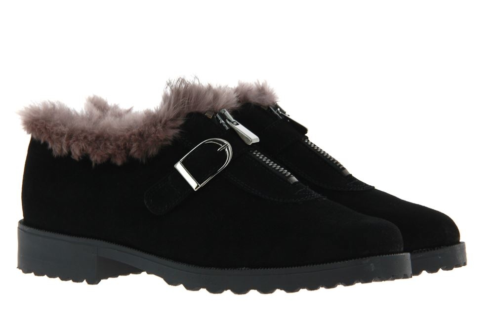 Brunate sneaker lined DANY CAMOSCIO NERO