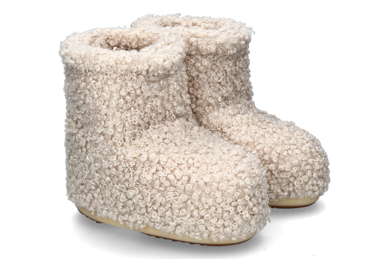 Moon Boot snow boot ICON LOW CURLY- cream