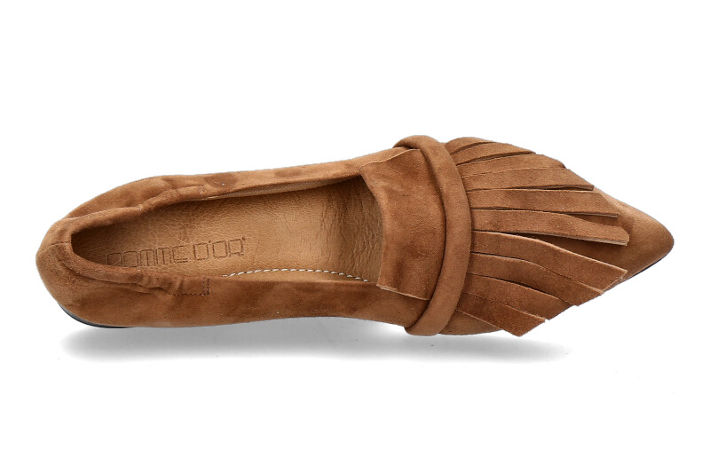 Pomme D'Or slipper CAMOSCIO TOFFEE